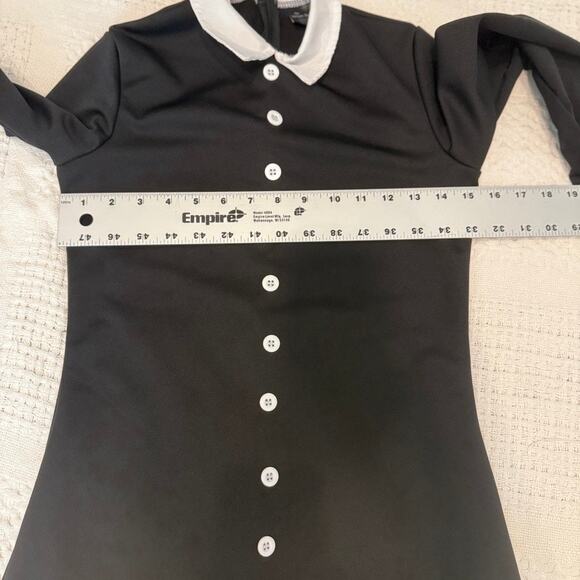 Spirit Wednesday Addams child large Halloween costume dress A3 2974 - Picture 6 of 10
